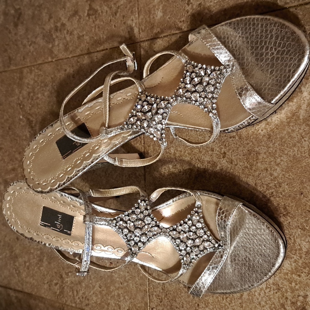 Glint rhinestone shoes